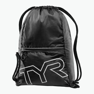 TYR zsinóros úszóhátizsák 13 l fekete (Drawstring Sackpack LPSO2_001) kép