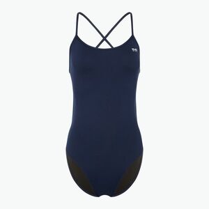 Női egyrészes fürdőruha TYR Solid Trinityfit Durafast Elite tengerészkék színű (Solid Trinityfit Durafast Elite TTSD7A_401) kép