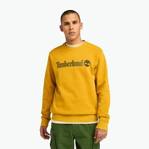 Férfi pulóver Timberland Linear Logo Crew Neck chai tea (Linear Logo Crew Neck TB0A5UJYEFM1) kép
