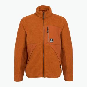 Férfi pulóver Timberland Sherpa Mix Media Fleece umber (Sherpa Mix Media Fleece TB0A62EB8881) kép