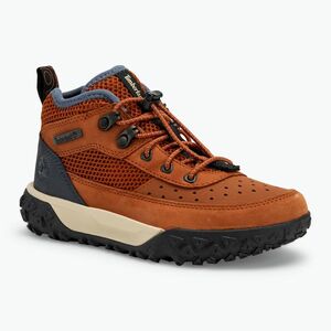 Gyerekcipő Timberland Greenstride Motion 6 Low Lace dark orange nubuck (Greenstride Motion 6 Low Lace TB0A6C41EKL1) kép