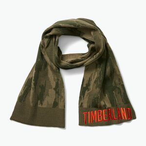 Férfi sál Timberland Camo Jacquard Scarf leaf green (Camo Jacquard Scarf TB0A5ZRJA581) kép