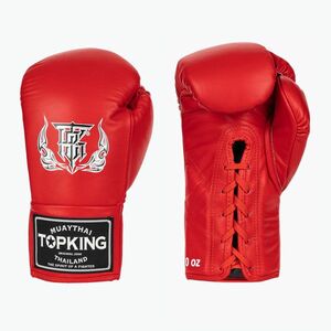 Top King Boxing kesztyű verseny piros (Boxing Competition TKBGCO-RD) kép