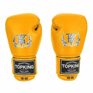 Top King Muay Thai Ultimate sárga ökölvívókesztyű (Muay Thai Ultimate TKBGUV-YW) kép