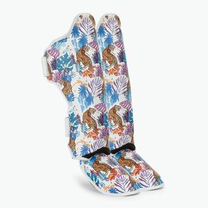 Top King Wild Tiger sípcsont és lábfejvédő fehér (Shin Guards Wild Tiger King TKSGWT-WH) kép