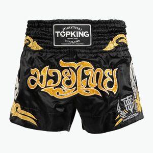 Top King Thai Boxing edző rövidnadrág fekete/arany (Thai Boxing TKTBS-061) kép