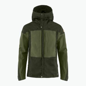 Férfi Fjällräven Keb deep forest/laurel zöld szélkabát (Keb F87211) kép