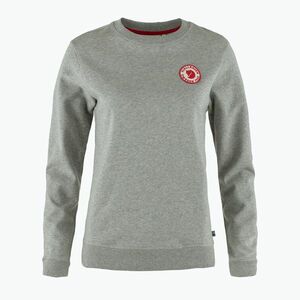 Női Fjällräven 1960 Logo Badge pulóver szürke/melange (1960 Logo Badge Sweater F87230) kép