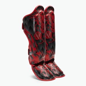 Top King Dragon sípcsont és lábfejvédő fekete (Shin Guards Dragon TKSGDG-BK) kép