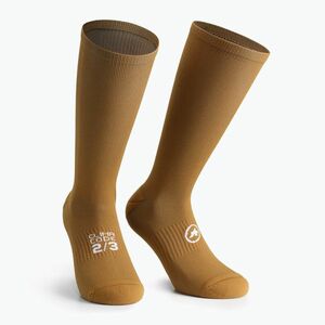 ASSOS tavaszi őszi Unisea bronz hamu kerékpáros zokni (Spring Fall Unisea P13.60.769.3G) kép