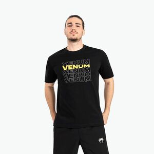 Venum Vertigo fekete/sárga férfi póló (Vertigo VENUM-05166-111) kép