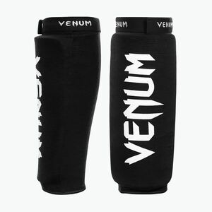 Venum sípcsontvédő sípcsont protektorok Kapcsolat fekete (Shin Guards Kontakt VENUM-0481-114) kép