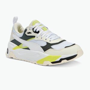 PUMA Trinity meleg fehér/puma fehér/ásványszürke/lime sheen cipő (Trinity 389289 23) kép