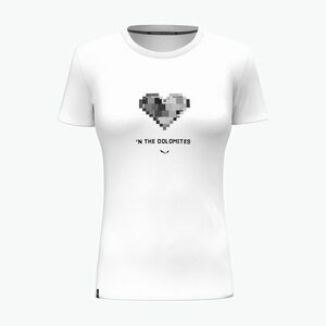 Női póló Salewa Pure Heart Dry white (Pure Heart Dry 00-0000028638) kép