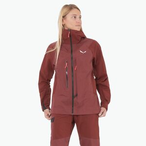 Női softshell kabát Salewa Sella DST Hyb syrah (Sella DST Hyb 00-0000028731) kép