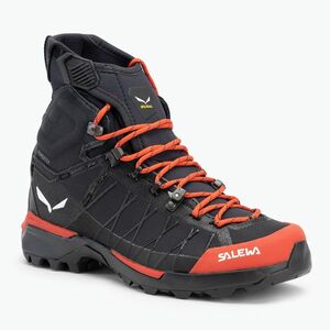 Női túrabakancs Salewa Ortles Light Light Mid PTX láng/fekete (Ortles Light Mid PTX 00-0000061431) kép
