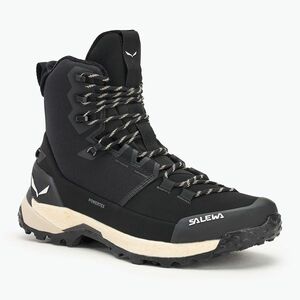 Női túracipő Salewa Puez Winter Mid Ptx black / black (Puez Winter Mid Ptx 00-0000061448) kép