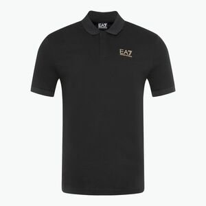 Férfi póló EA7 Emporio Armani Train 7 Lines Polo black 0200 (Train 7 Lines Polo PJOLZ-6DPF09-0200) kép