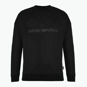 Pulóver EA7 Emporio Armani Train Logo Series Embroidery T-Top Coft black (Train Logo Series Embroidery T-Top Coft PJOPZ-6DUM14-1200) kép