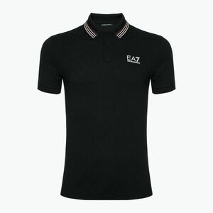 Férfi EA7 Emporio Armani Golf Pro Polo Pro Polo Check ing fekete (Golf Pro Polo Check PJZSZ-6DPF14-1200) kép