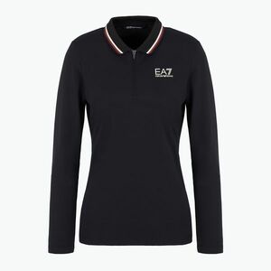 Női EA7 Emporio Armani Golf Pro Polo hosszú ujjú póló fekete (Golf Pro Polo TJ27Z-6DTF03-1200) kép