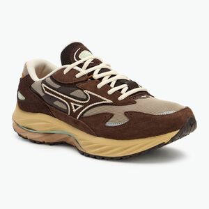 Mizuno Wave Rider Βeta vintage khaki/nyári homok/cseresznye kávé cipő (Wave Rider Βeta D1GA330913) kép