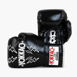 Férfi bokszkesztyűk YOKKAO Stadium Lace Up fekete (Stadium Lace Up FYGL-77-1L) kép