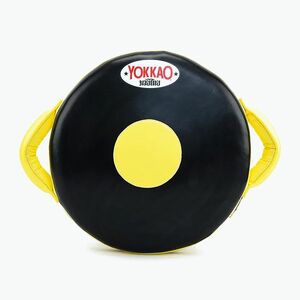 Kerek edzőtárcsa YOKKAO Round black/yellow (Round RPPU-1) kép