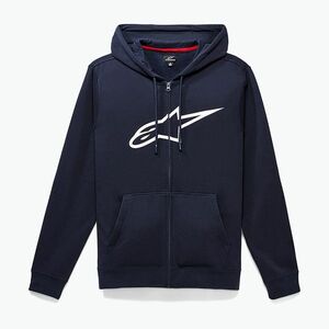 Férfi Alpinestars Ageless II Zip Hoodie navy/fehér (Ageless II Zip Hoodie 1038-53052/7020) kép