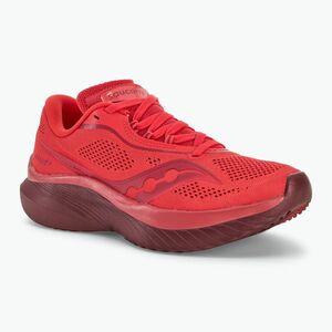 Női futócipő Saucony Kinvara 15 cayene/currant (Kinvara 15 S10967-216) kép