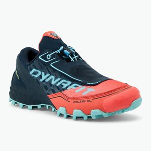 Női futócipő DYNAFIT Feline SL GTX hot coral/blueberry (Feline SL GTX 08-0000064057) kép