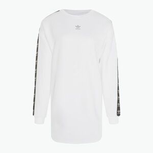 Női ruha adidas Crew hosszú ujjú ruha fehér (Crew Long Sleeve HD2530) kép