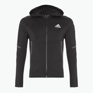 Férfi adidas Designed For Gameday Full Zip pulóver fekete (Designed For Gameday Full Zip HE5030) kép