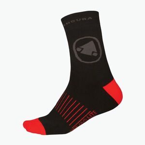 Kerékpáros zokni Endura Thermolite II 2Pack black (Thermolite II E1038BK) kép