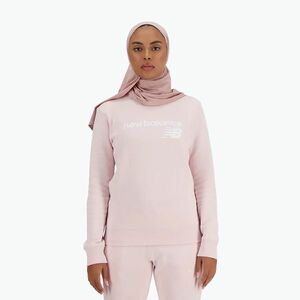 Női New Balance Classic Core Core Fleece Crew kő rózsaszínű pulóver (Classic Core Fleece Crew WT03811SOI) kép