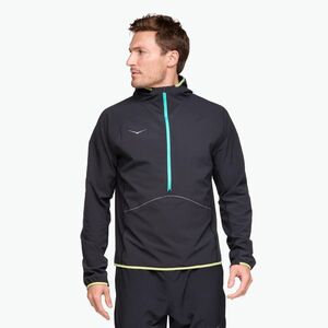 Férfi futópulóver HOKA Sky Glow Half Zip black (Sky Glow Half Zip 1156098-BLK) kép