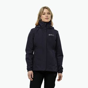 Jack Wolfskin Stormy Point 2L női esőkabát grafit (Stormy Point 2L 1111202_1388_A10) kép