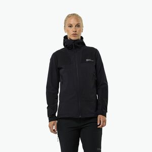 Jack Wolfskin női softshell kabát Andur fekete (Andur 1307981_6000) kép