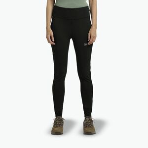 Jack Wolfskin női trekking nadrág Klintal Tights fekete (Klintal Tights 1508901_6000_001) kép