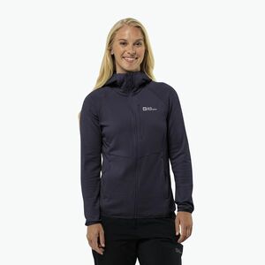 Jack Wolfskin női gyapjú kabát Kolbenberg Hooded Fz grafit (Kolbenberg Hooded Fz 1711072_1388_A08) kép
