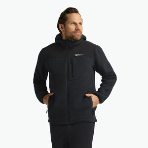 Jack Wolfskin férfi Kammweg Pile Fz fantom fleece pulóver (Kammweg Pile Fz 1711271_6350_004) kép