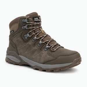 Jack Wolfskin Refugio Texapore Mid hideg kávé férfi túrabakancsok (Refugio Texapore Mid 4049841_5719) kép