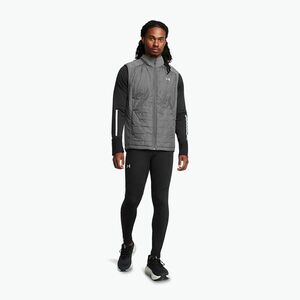 Férfi futómellény Under Armour Storm Session Run Vest castlerock/reflective (Storm Session Run Vest 1378499-025) kép