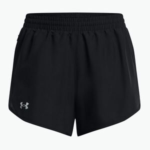 Under Armour Fly By 3" női futónadrág fekete/fekete/fényvisszaverő (Fly By 3" 1382438-001) kép