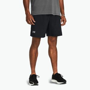 Under Armour Launch 7" férfi futónadrág fekete/fekete/fényvisszaverő (Launch 7" 1382620-001) kép