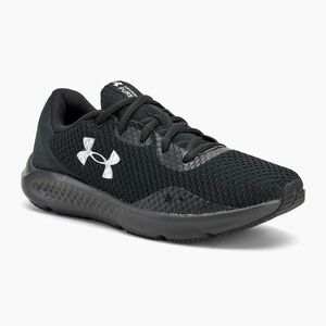 Under Armour Charged Pursuit 3 női futócipő fekete/fekete/metál ezüst (Charged Pursuit 3 3024889-003) kép