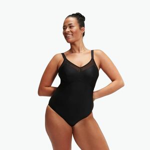 Speedo Shaping Mesh Detail egyrészes fürdőruha Fekete (Shaping Mesh Detail One Piece 8-0037000001) kép