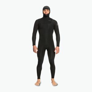 Férfi neoprén ruha Quiksilver Everyday Sessions 5/4/3 Chest Zip Hooded black (Everyday Sessions 5/4/3 mm Chest Zip Hooded EQYW203032-KVD0) kép