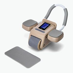 Automatikus hasizom-gyakorló kerék kijelzővel HMS KA08 barna színben (KA08 17-38-031) kép