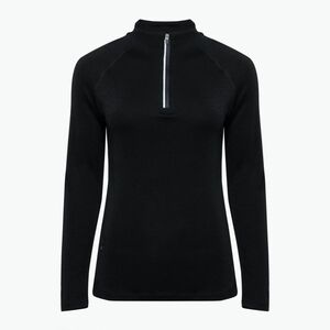 Női thermo pulóver WOOLCANO Merino TOP0545 fekete (Merino TOP0545 WLC-B4APO27-BLK) kép